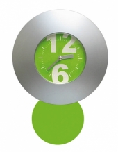 Zegar z wahadłem zielony