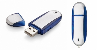 Pamięć USB niebieska