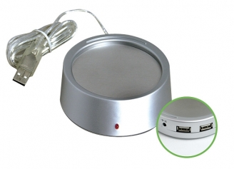 Rozgałęźnik USB z podgrzewaczem do kawy