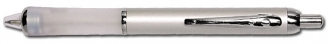 Długopis LUNA świecący srebrny