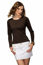 HANES - Spicy-T Boat Neck Long Sleeve.