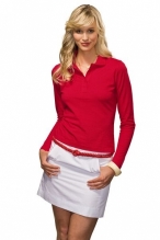 HANES - Polo Long Sleeve