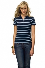 HANES - Striped Polo