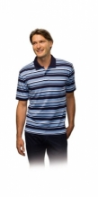 HANES - Striped Polo